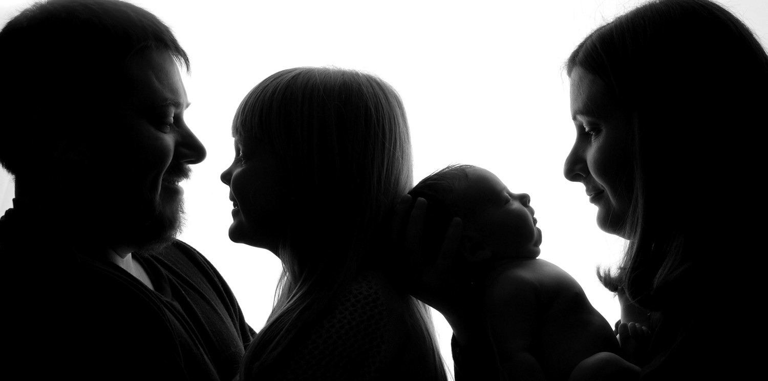 Family Silhouette: Photo by Photographer Melissa G - photo.