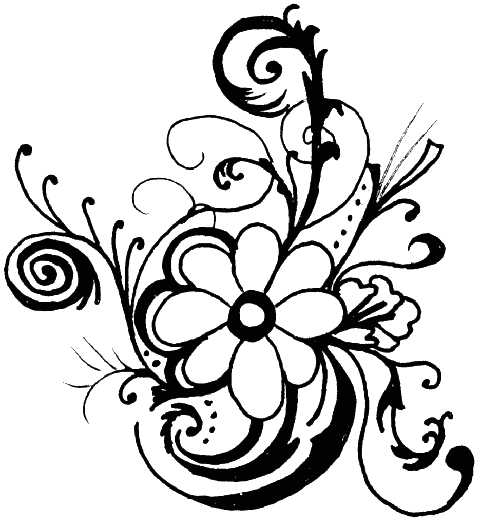 Clip Art Flowers Wallpaper | Wall Warm