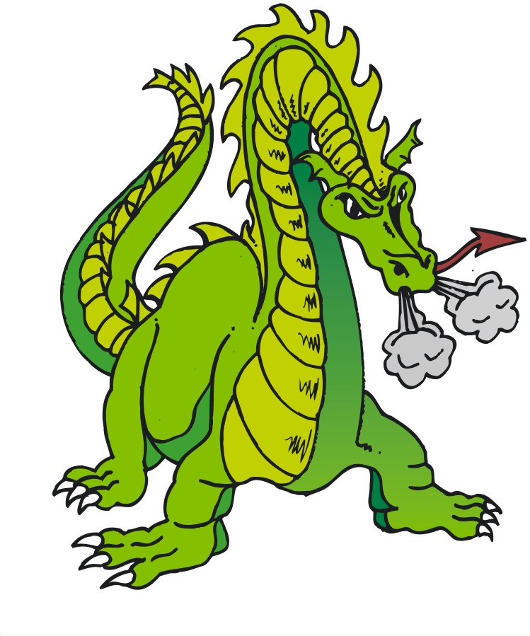 Pictures Of Green Dragons - ClipArt Best