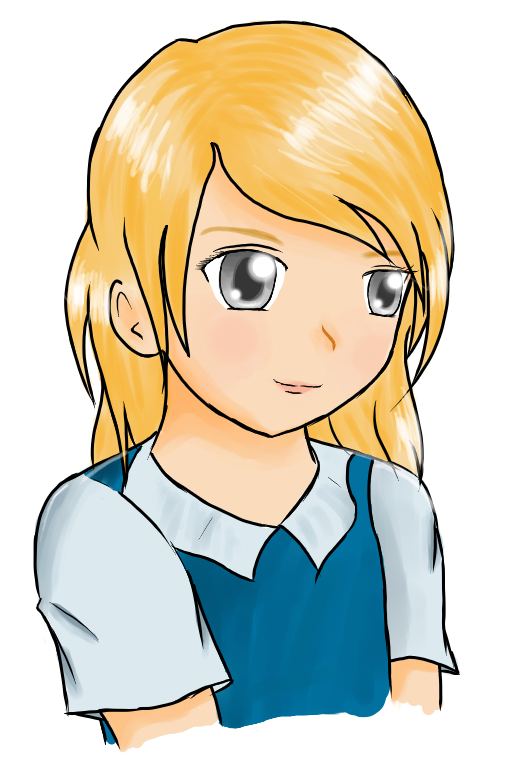 blonde girl clipart - photo #20