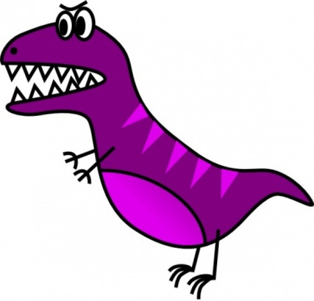 Jazzynico Dino Simple T Rex clip art | Download free Vector