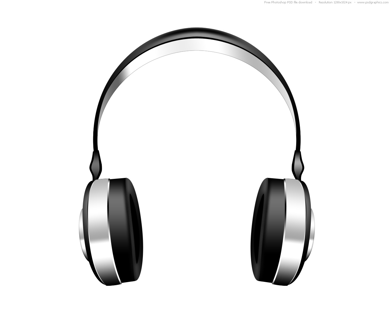 PSD world music icon, globe with headphones | PSDGraphics