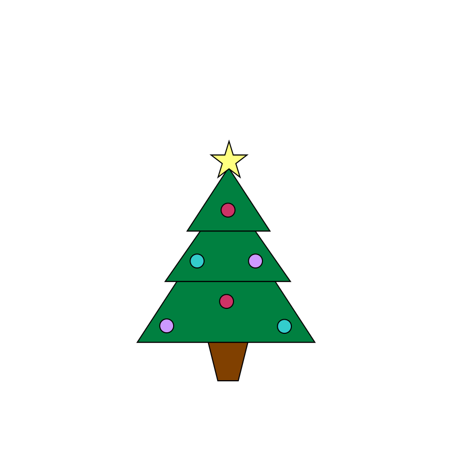 small christmas tree clip art free - photo #14