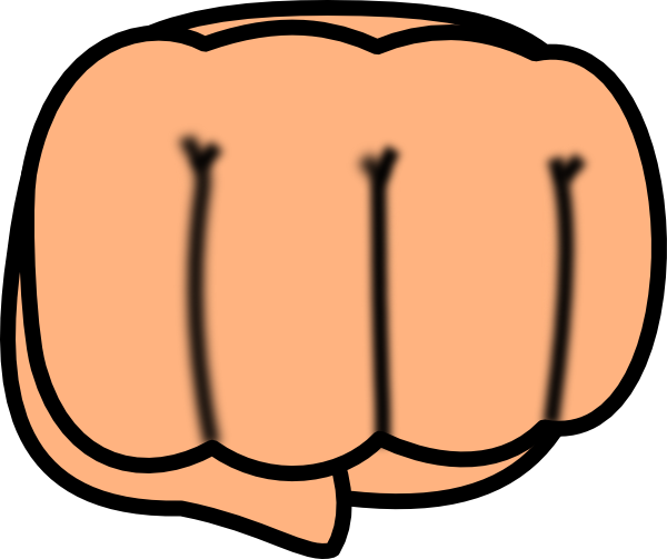 Fist Clip Art - vector clip art online, royalty free ...