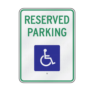Handicapped Parking Signs Signsbyweb