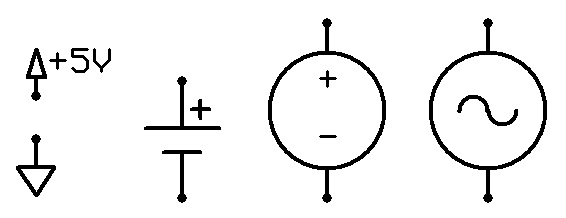 Schematic Symbol For A Dc Battery - ClipArt Best