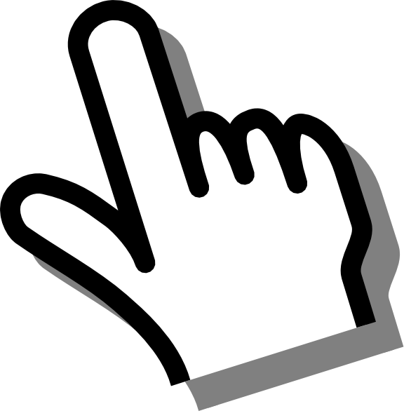 vector cursor hand 