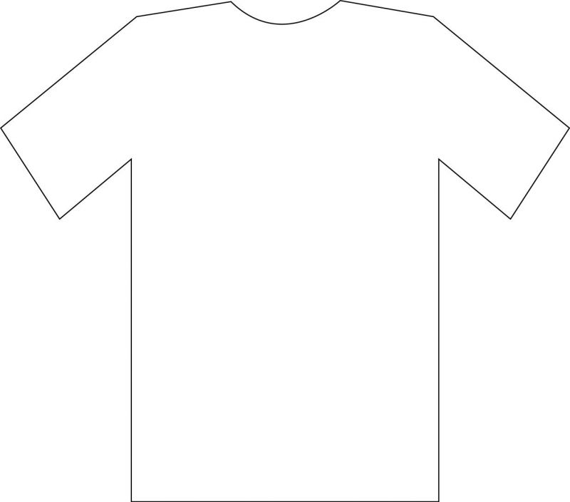 Tshirt Cake Template ClipArt Best