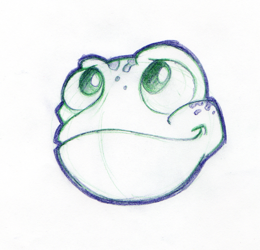 Cute Frog Drawings