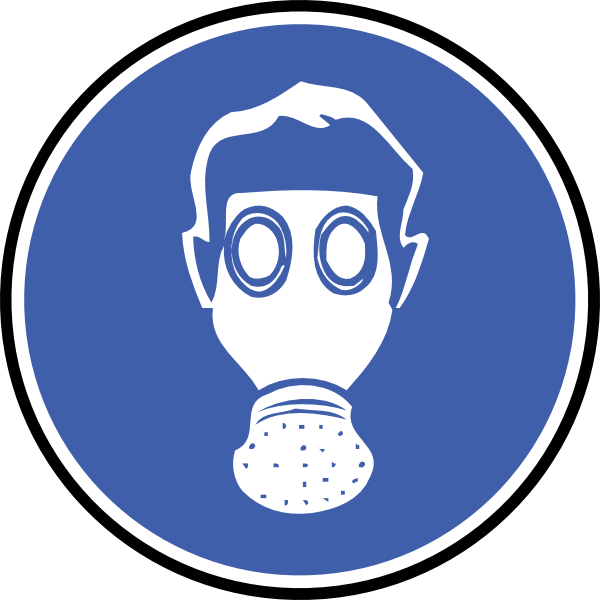 Wear Gas Mask Clip Art - vector clip art online ...
