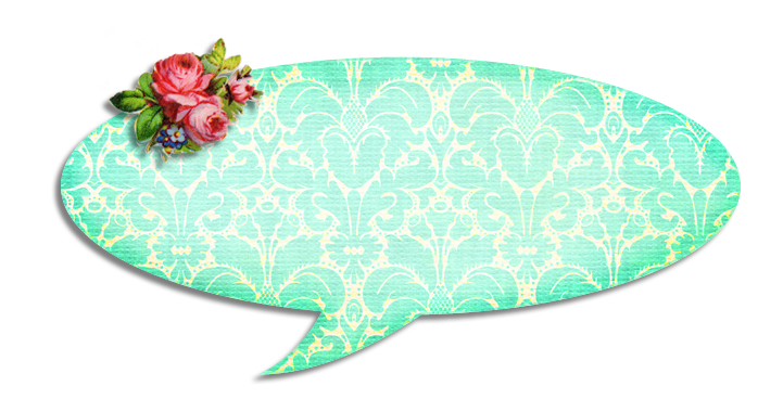 Free Shabby Speech Bubbles | Free Pretty Things For You