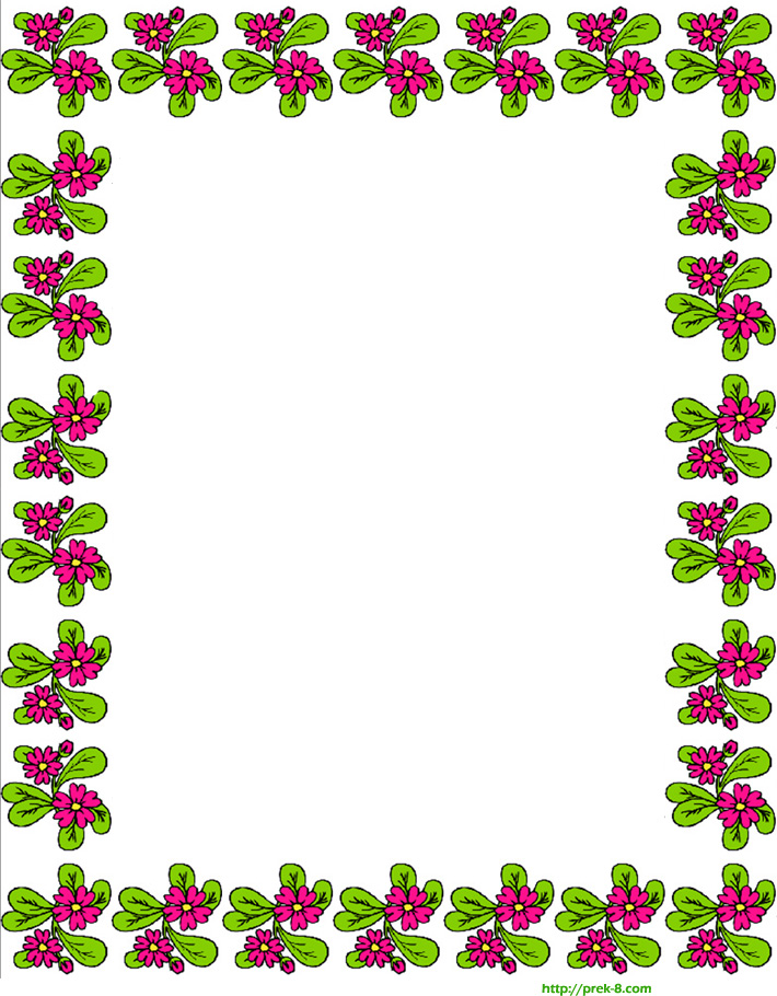 free downloadable border