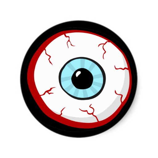 funny eyeball clipart - photo #44