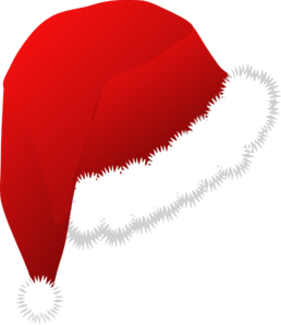 Christmas Hat clip art - vector clip art online, royalty free ...