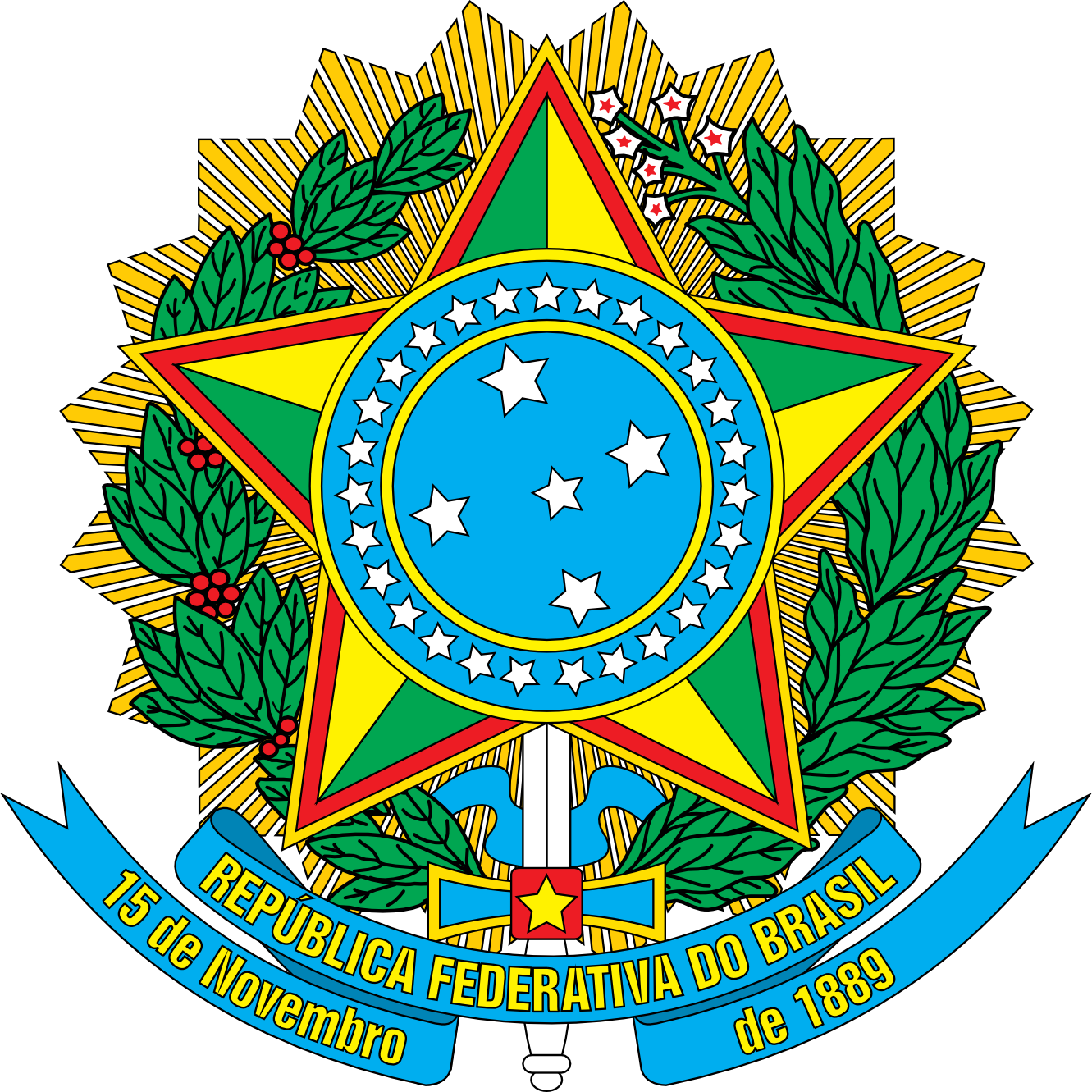 clip art flag of brazil - photo #28