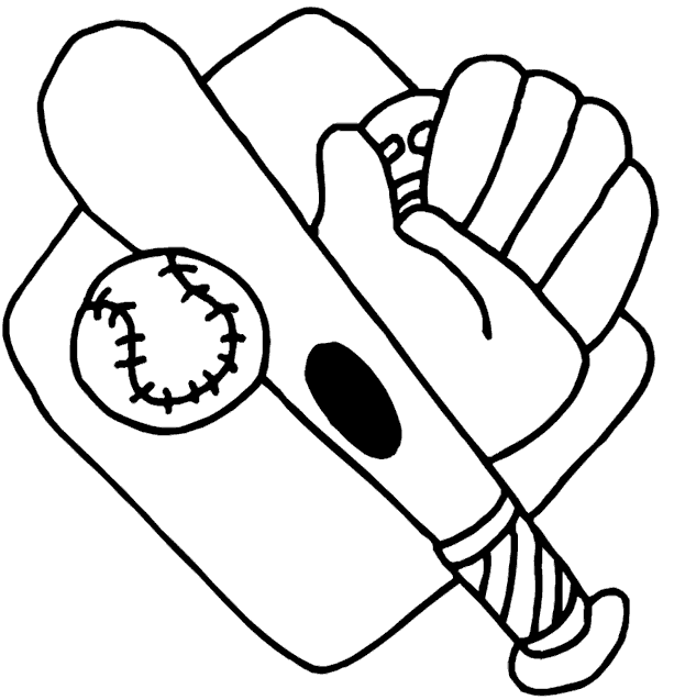 major league baseball coloring pages - photo #11