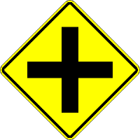 Traffic warning sign online