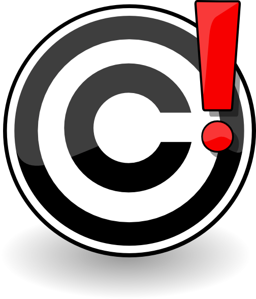 Copyright Problem clip art Free Vector / 4Vector