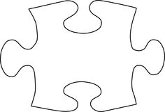 Puzzle Piece Template | Puzzle Pieces, Polka Dot Labels …