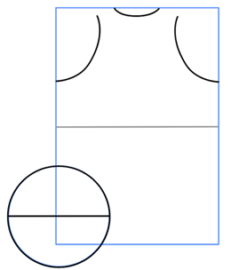 How to Draw Basketball Cartoons - Shirt and Ball