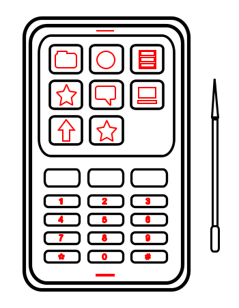 Drawing a cartoon cell phone - ClipArt Best - ClipArt Best