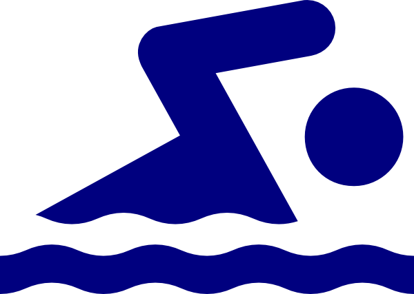 Swimmer Logo Clipart
