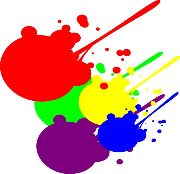 Paint splatter, Art and Paint