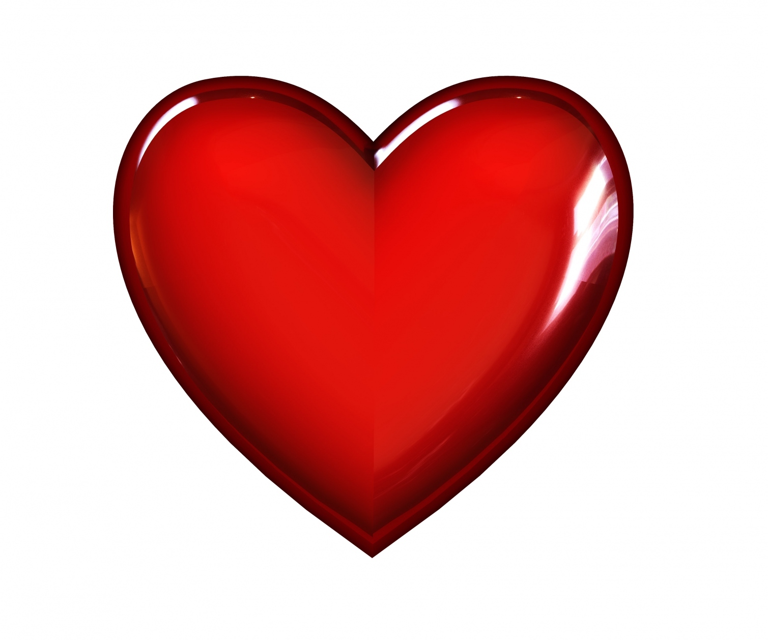 3d heart clipart