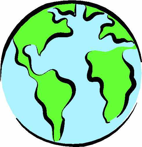 Earth Globe Clip Art - Free Clipart Images