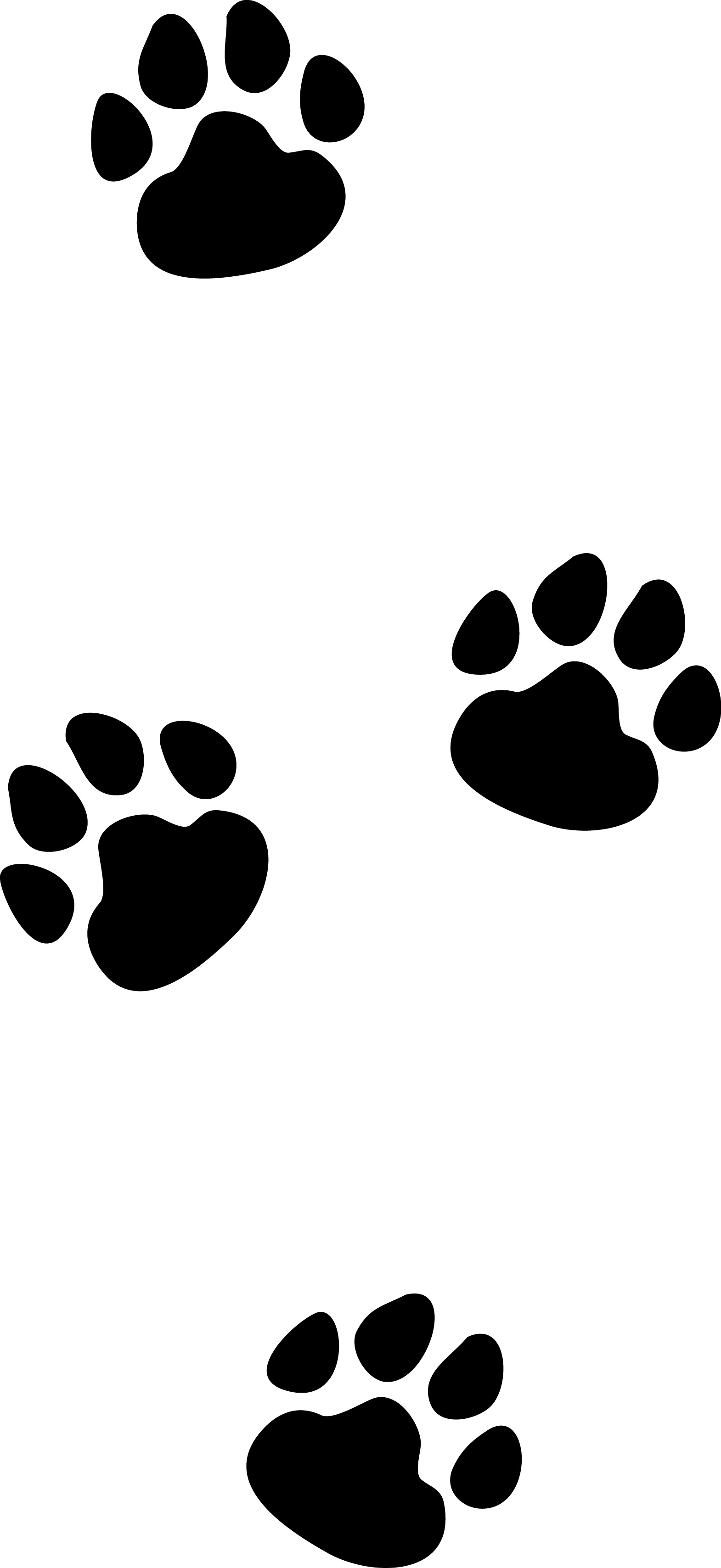 Cat Footprints | Free Download Clip Art | Free Clip Art | on ...