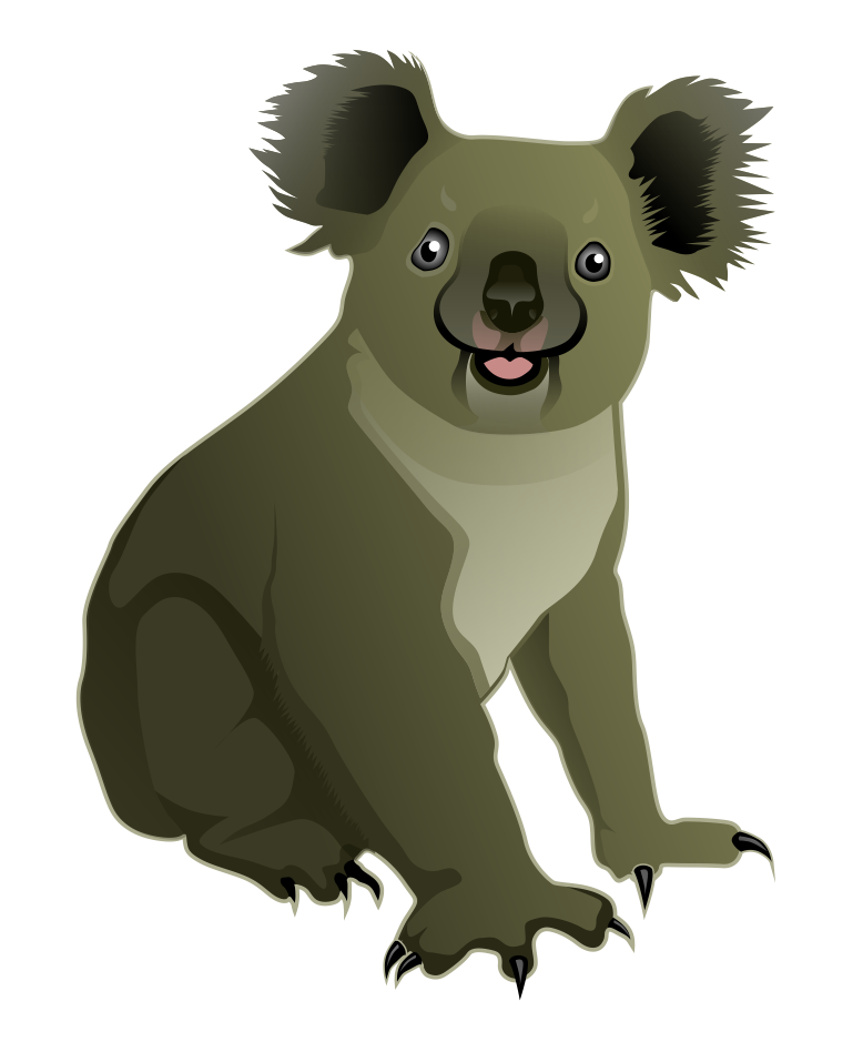 Clipart koala bear