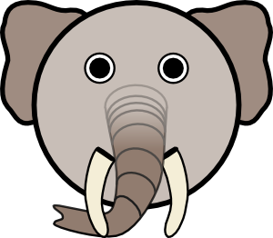 Cartoon Elephant Face - ClipArt Best