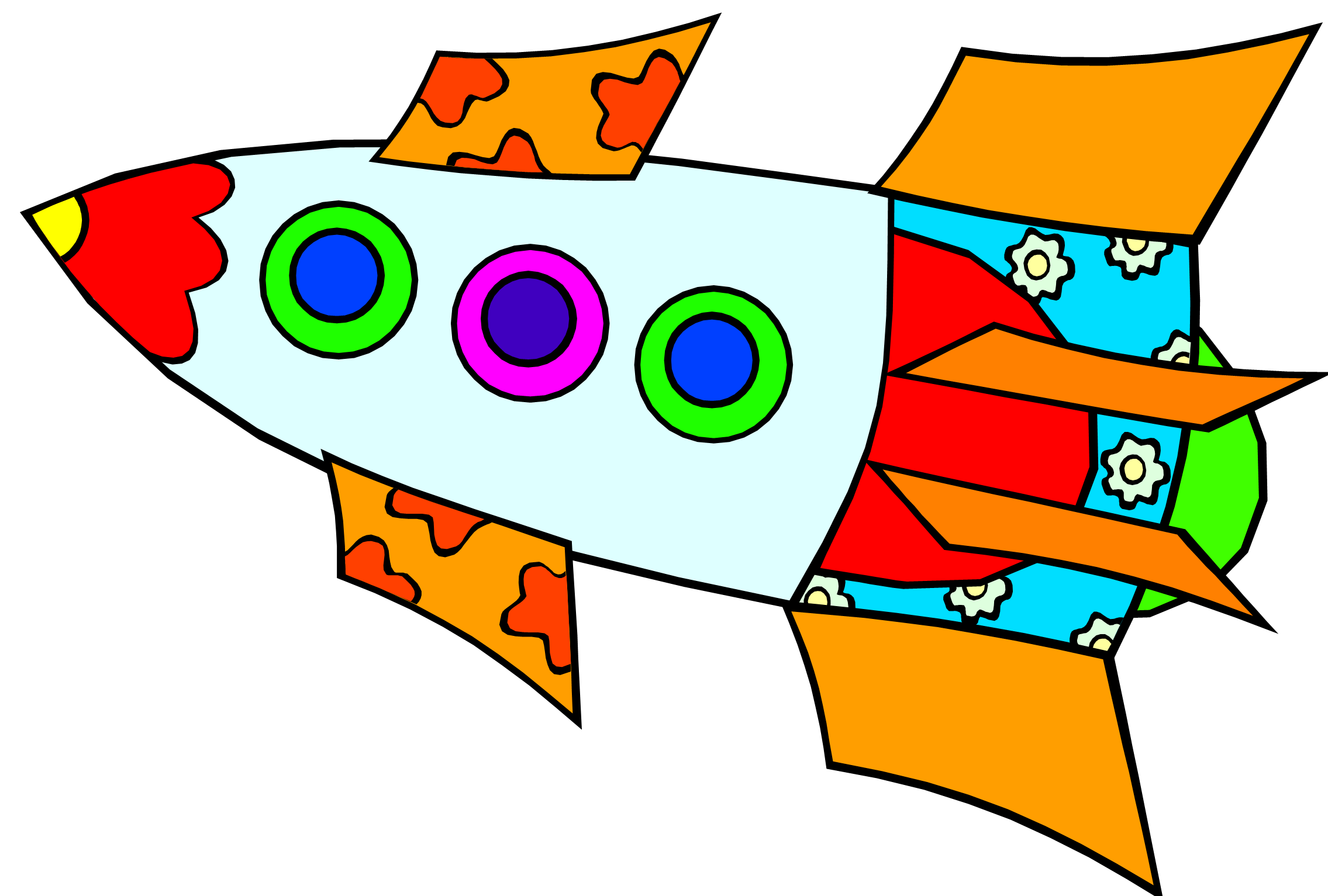 Rocket Ship Pictures For Kids