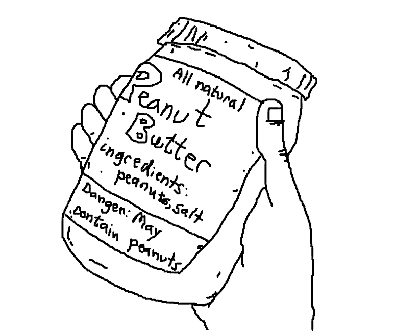 One Jar Peanut Better Coloring Pages