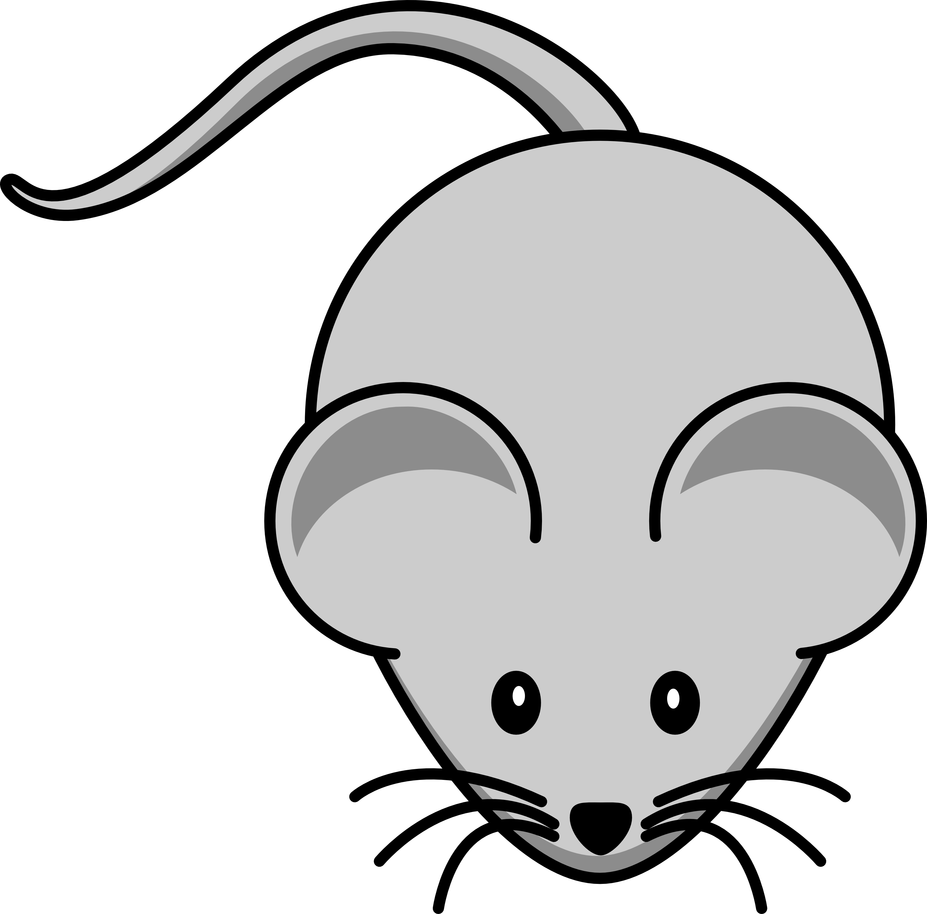 Cute Rat Drawing - Free Clipart Images