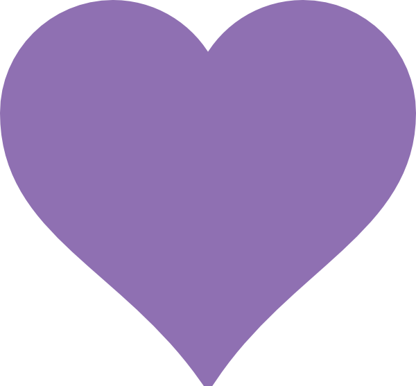 Purple Heart Clip Art - vector clip art online ...