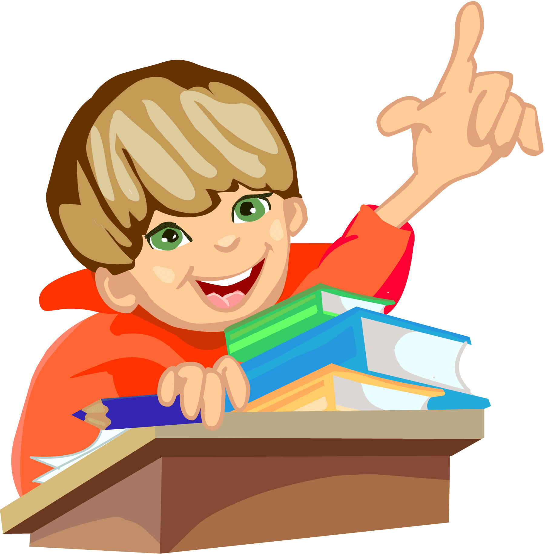 Students In A Classroom Clipart