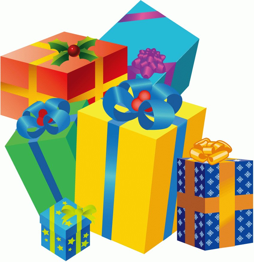 Gift Boxes Clip Art