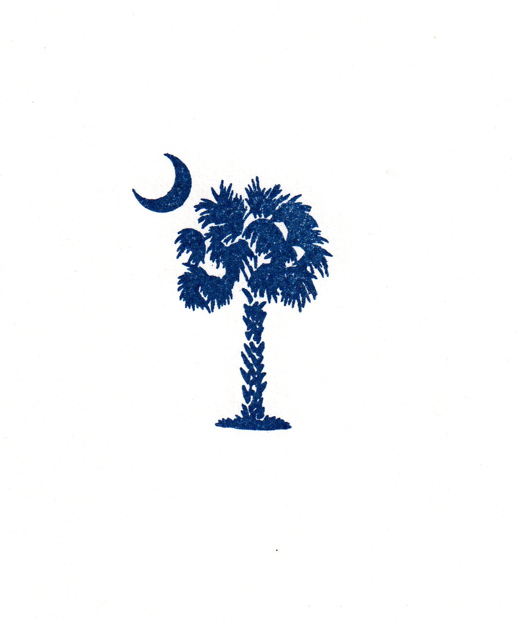 South Carolina State Flag Tattoo South Carolina Tree And Moon ...