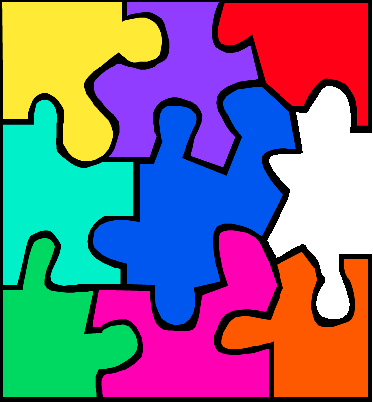 free clipart heart puzzle - photo #29
