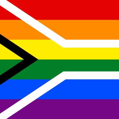 UrbanSocialites Magazine | South Africa gay pride flag