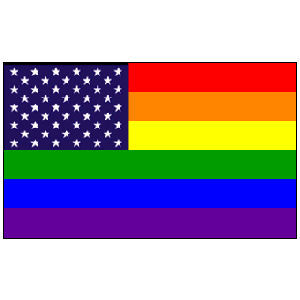 Old Glory Gay Pride Rainbow Flag - The Green Monkey