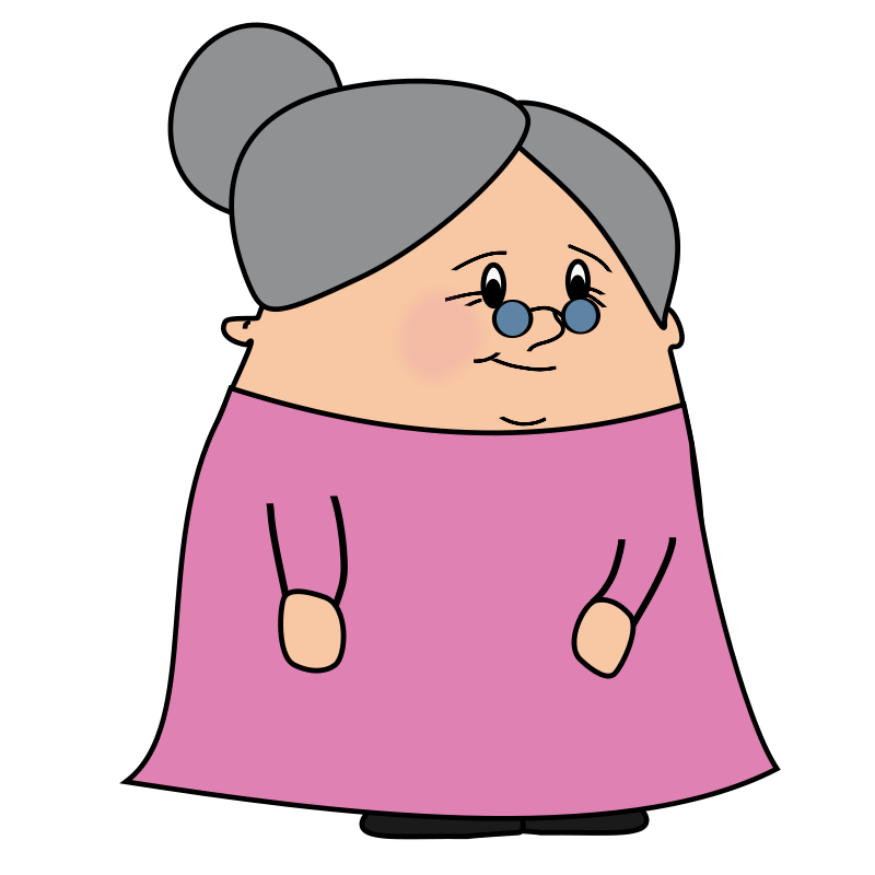 Clip Art Old Lady - ClipArt Best