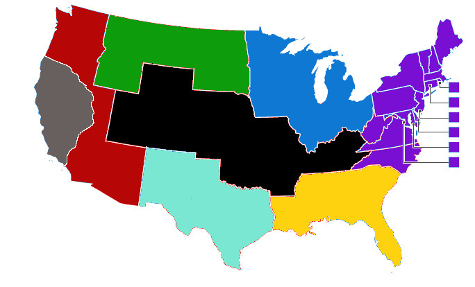Us Map Time Zones Printable - ClipArt Best