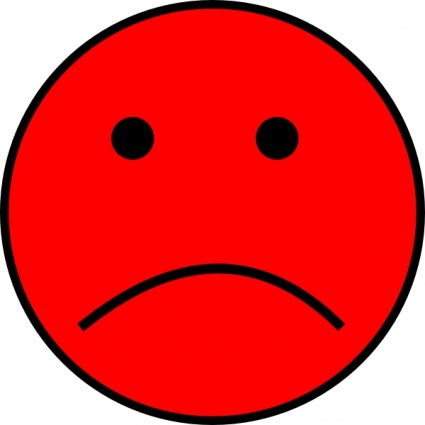 Frowny Face clip art - Download free Other vectors