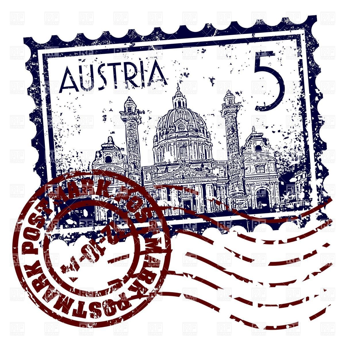 Travel Stamp Clipart