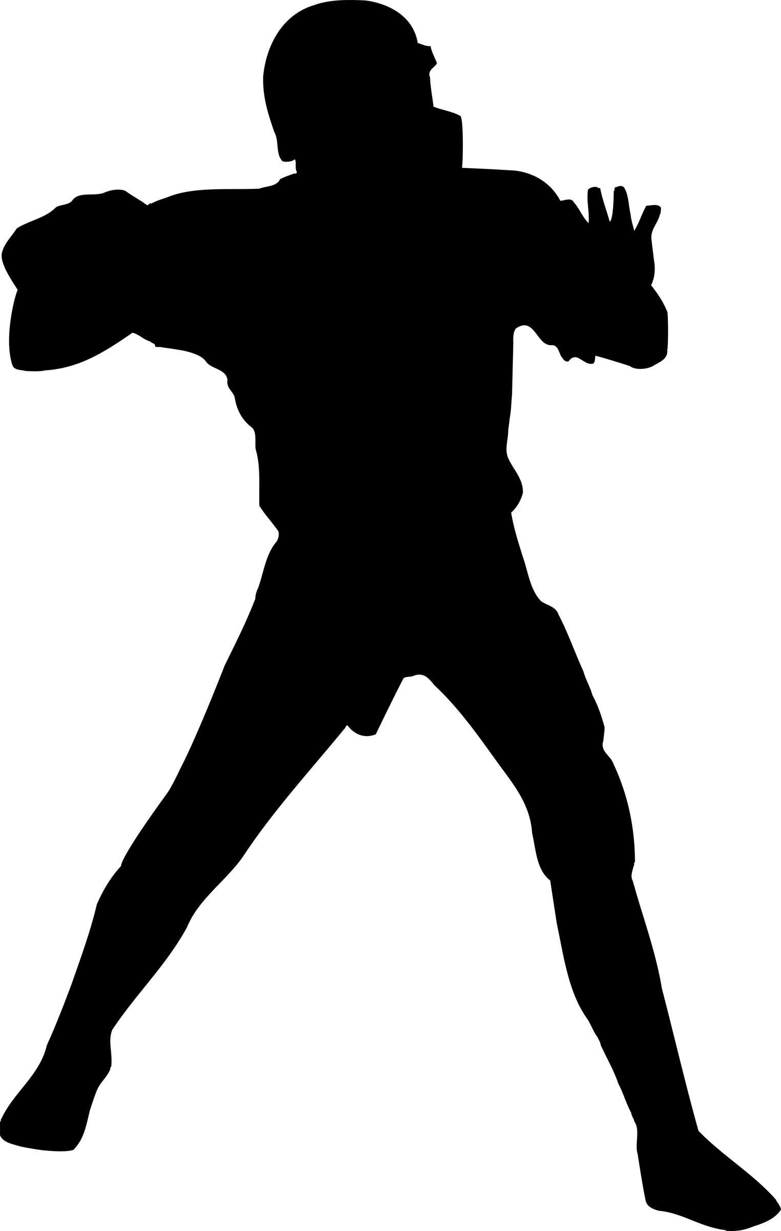 clipart football players silhouette - photo #12