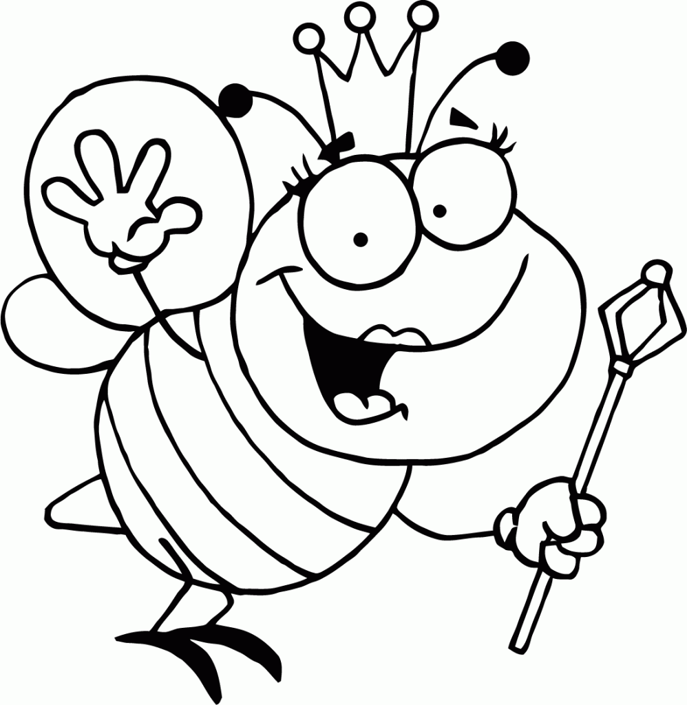 Bumble Bee Coloring Page - ClipArt Best