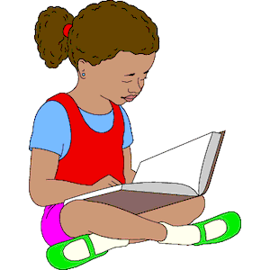 Girl reading clipart - Cliparting.com