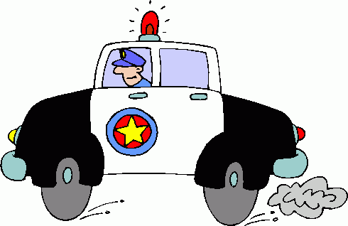 Cop car clip art